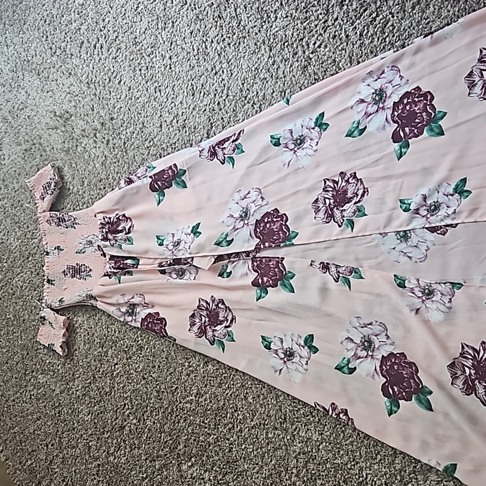 Pink Lily romper